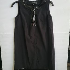 Nine West Ladies Size 2 Black Sleeveless Dress
